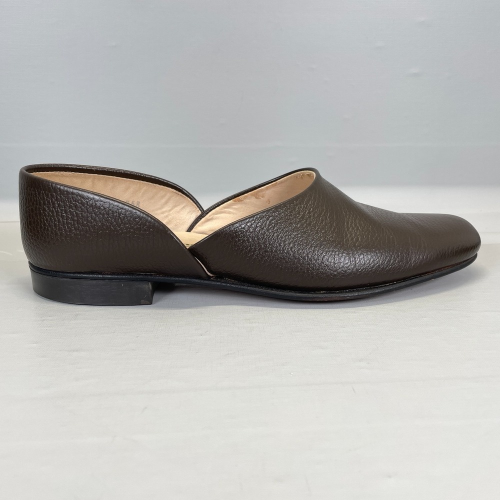 Hanover Classic Loafers Mens Size 9.5 X-Wide Brown Leather Slip On Casual Shoes